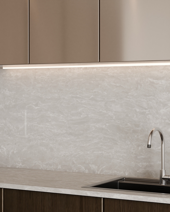 Luxe - Azur luxury quartz slab